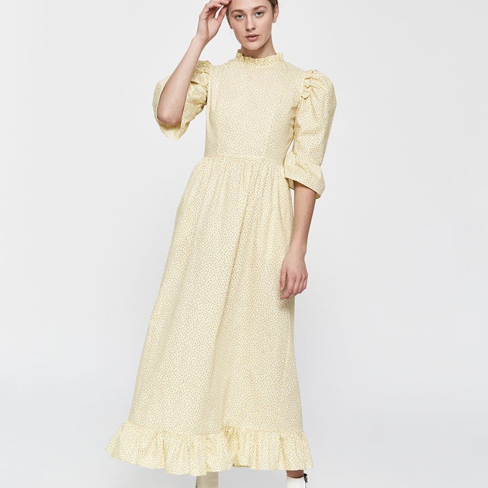 Like New - Batsheva Kate Dress - Prairie Yellow